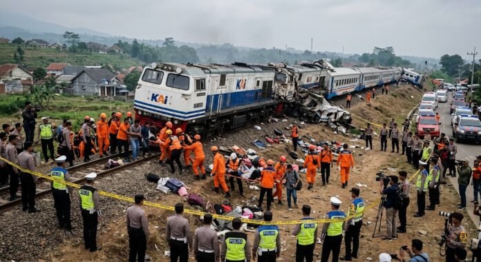 000cef46-7e55-46c8-bbdf-5cacc712 Ilustrasi - KNKT investigasi tabrakan KA Turangga vs Commuter Line di Cicalengka, 4 tewas