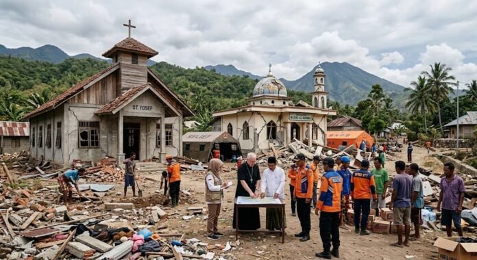 3153d3ce-50d2-4393-bbc4-c5177b85 (1) Gempa Flores merusak 509 rumah ibadah, Kemenag NTT catat kerusakan terbanyak gereja Katolik