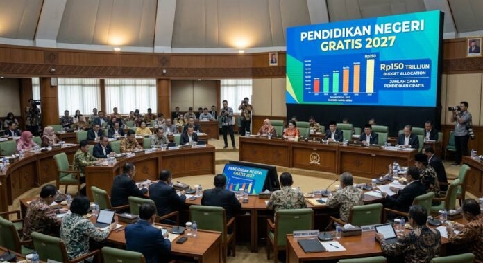 38fbca1b-9744-4b51-8b53-d32ef689 ilustrasi - Pemerintah dan DPR sepakati pendidikan negeri gratis mulai 2027
