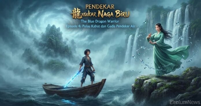 Arun tiba di Pulau Kabut dan bertemu Maya, pendekar air yang misterius