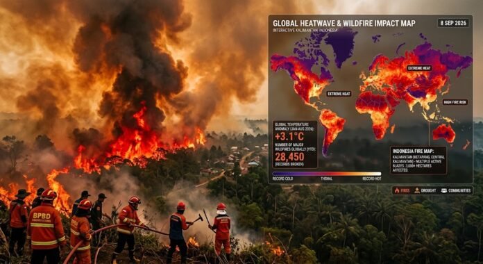 6b58e1c0-48ab-4260-859e-214f9dc6 Polusi asap kebakaran hutan dan gelombang panas perburuk kualitas udara global