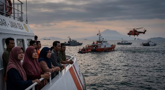 8805febd-97b0-492a-a30c-528afbca Ilustrasi -Keluarga korban KM Virgo Transport 8 ikut onboard bersama tim SAR