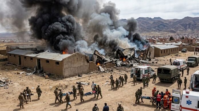 9d9c101d-f3c6-46c6-9d78-5836e352 (1) Ledakan di barak militer Bolivia tewaskan 15 orang, puluhan luka-luka