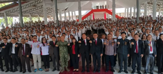 Pelantikan 881 anggota BPD se-Minahasa Selatan oleh Bupati Franky Donny Wongkar