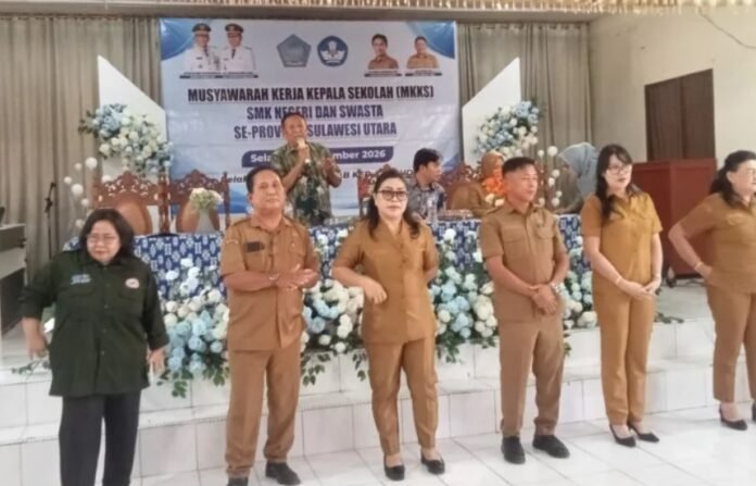 MKKS SMK Sulawesi Utara Gelar Pemilihan Ketua 2026-2029 MKKS SMK Sulawesi Utara gelar pemilihan ketua periode 2026-2029 di Tompaso
