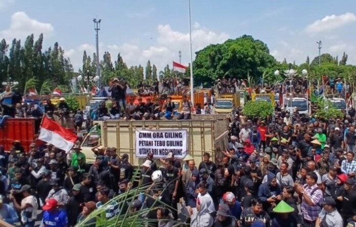 Ribuan Petani Tebu Demo di Jakarta Hari Ini