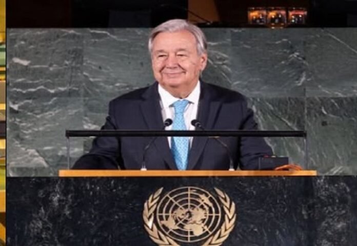 UN Secretary-General Antonio Guterres UN Secretary-General Antonio Guterres