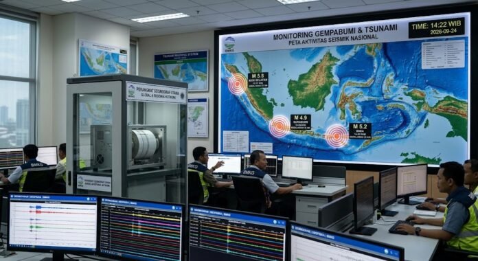 a186d4ef-bace-4c9d-b29c-60b6eae9 Gempa M4,6 Bima, M3,5 Nias Selatan, dan M3,1 Sukabumi, tidak berpotensi tsunami
