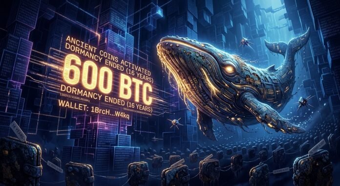 adc8c112-b1b4-4af8-a14c-1fd0c9c6 600 BTC dari dompet era Satoshi pindah setelah 16 tahun, Whale Alert temukan tidak terkait Satoshi