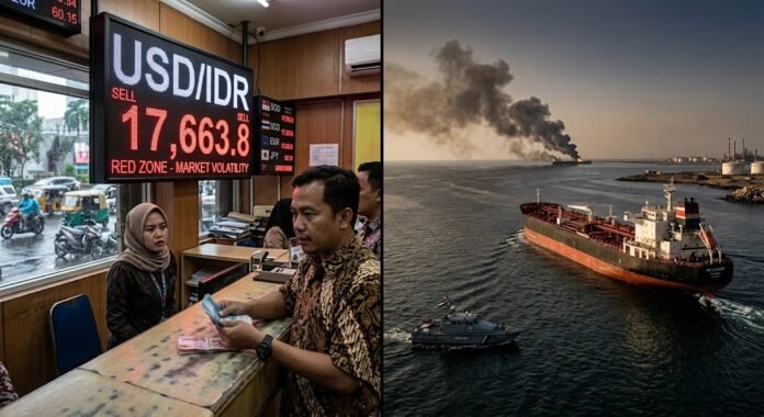 b0b95613-f836-4e85-a8ed-348ca1e9 Rupiah melemah ke Rp17.663,8 per dolar AS usai pelantikan Menkeu baru