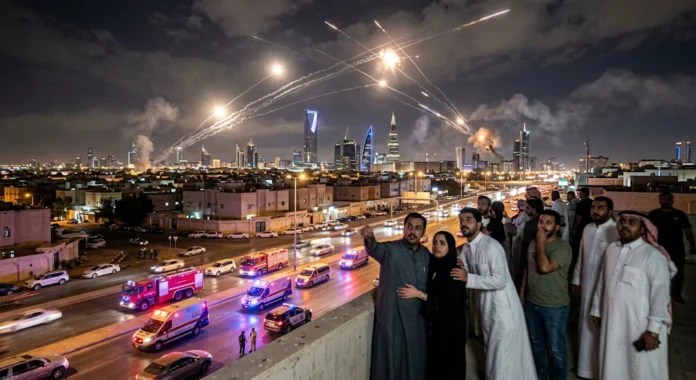 Serangan udara guncang Riyadh, sistem pertahanan Arab Saudi aktif