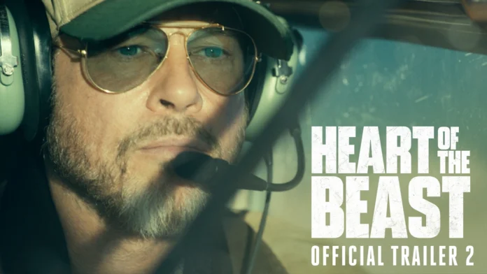 Brad Pitt dan anjing militer dalam film Heart of the Beast