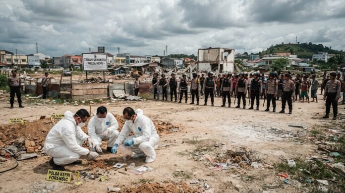 c3db6683-5702-4f02-98fe-e06c3d7d Ilustrasi-Polisi amankan lokasi konflik sengketa lahan di Batam yang tewaskan 2 orang