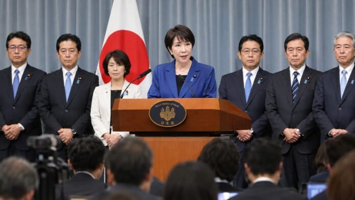 content (4) PM Jepang Sanae Takaichi lakukan reshuffle kabinet, angkat anggota JIP