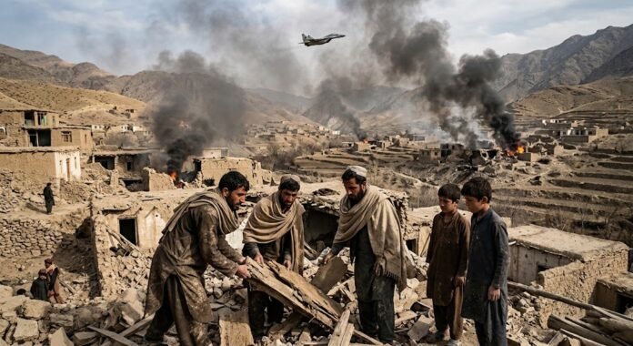 f3317da5-9446-4b59-b741-6d7425f7 Pakistan serang tiga provinsi Afghanistan, 4 warga tewas
