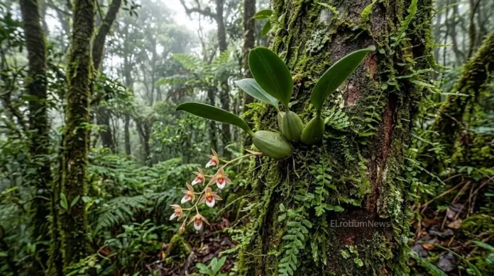 Bulbophyllum alsiosum, anggrek yang sebelumnya dikenal dari Filipina dan kini tercatat untuk pertama kalinya di Indonesia setelah ditemukan di hutan pegunungan Sulawesi.