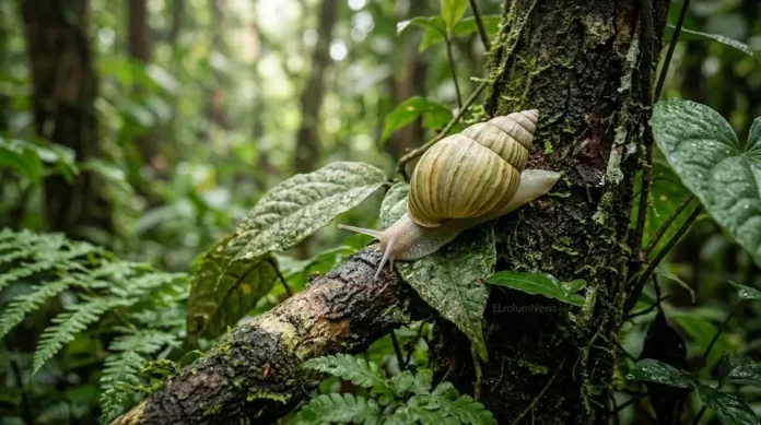 2d0d695d-ecd3-4bfe-b760-f7fce63a (1) Amphidromus javanicus, keong pohon endemik Jawa yang menunjukkan bahwa kekayaan biodiversitas Indonesia juga tersembunyi pada satwa-satwa kecil yang sering luput dari perhatian.