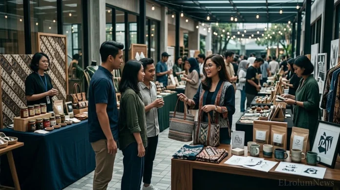 36405c75-aff7-4bd5-be74-99009b18 Generasi muda menjadi bagian penting dalam mempertemukan produk lokal, teknologi digital dan kekuatan ekonomi kreatif Indonesia