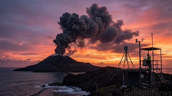 Gunung Anak Krakatau erupsi 26 kali, status naik ke Siaga