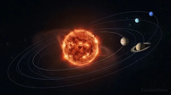 Masa depan Tata Surya ditentukan oleh perubahan gravitasi Matahari.