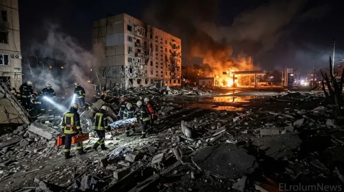 Rudal Rusia hantam Kyiv usai utusan AS bertemu Putin, 6 orang luka
