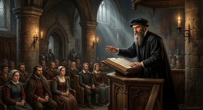 a307cd4f-347e-4a77-aae9-52b50a31 (1) John Knox, reformator Skotlandia abad ke-16, menjadi salah satu tokoh penting dalam Reformasi Skotlandia melalui khotbah, tulisan, dan pelayanannya yang berpusat pada Firman Allah. Foto ilustrasi: ELrolumNews.