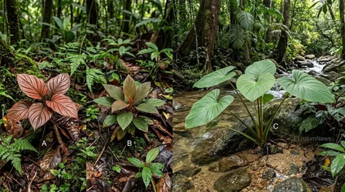 Tiga spesies baru dari genus Homalomena, yaitu Homalomena boesenbergiifolia, H. trigona, dan H. widyatmokoi, resmi dideskripsikan dari Indonesia pada Oktober 2026.