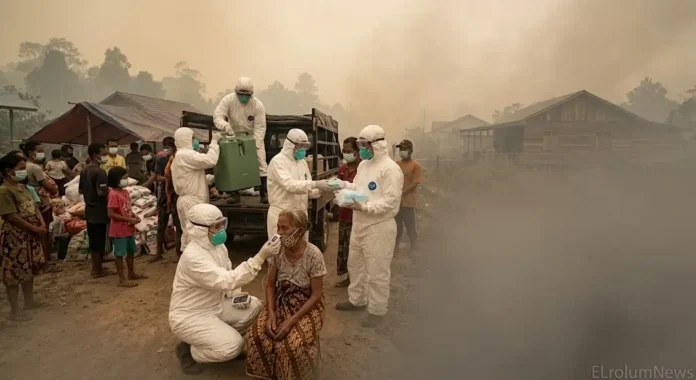 Pemerintah kirim 500 ribu masker ke tiap provinsi terdampak karhutla, puskesmas wajib buka rumah oksigen