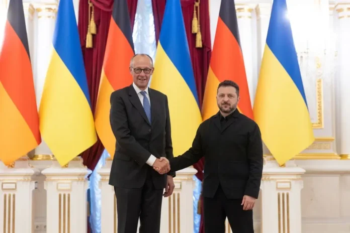 Kanselir Jerman Merz tiba di Kyiv, umumkan bantuan 13,5 miliar euro